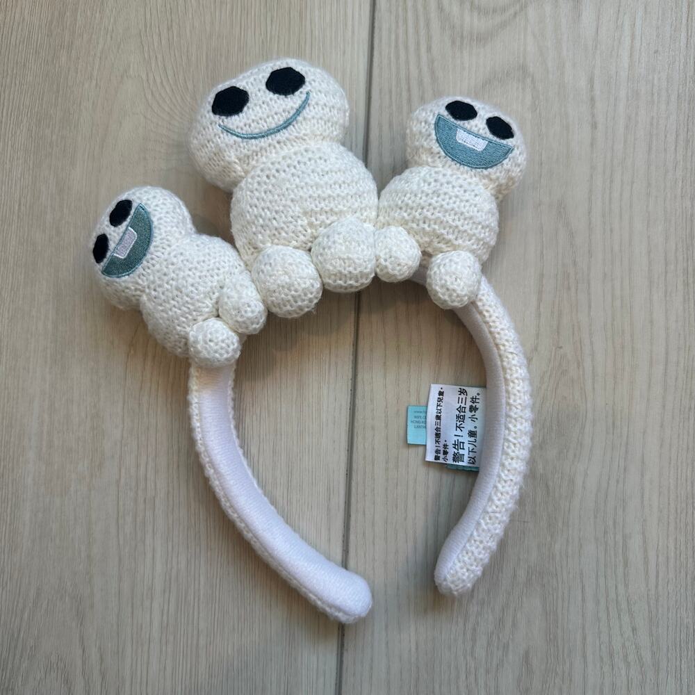 Disney Disneyland Hong Kong Frozen Snowgies knitted plush snowmen headband